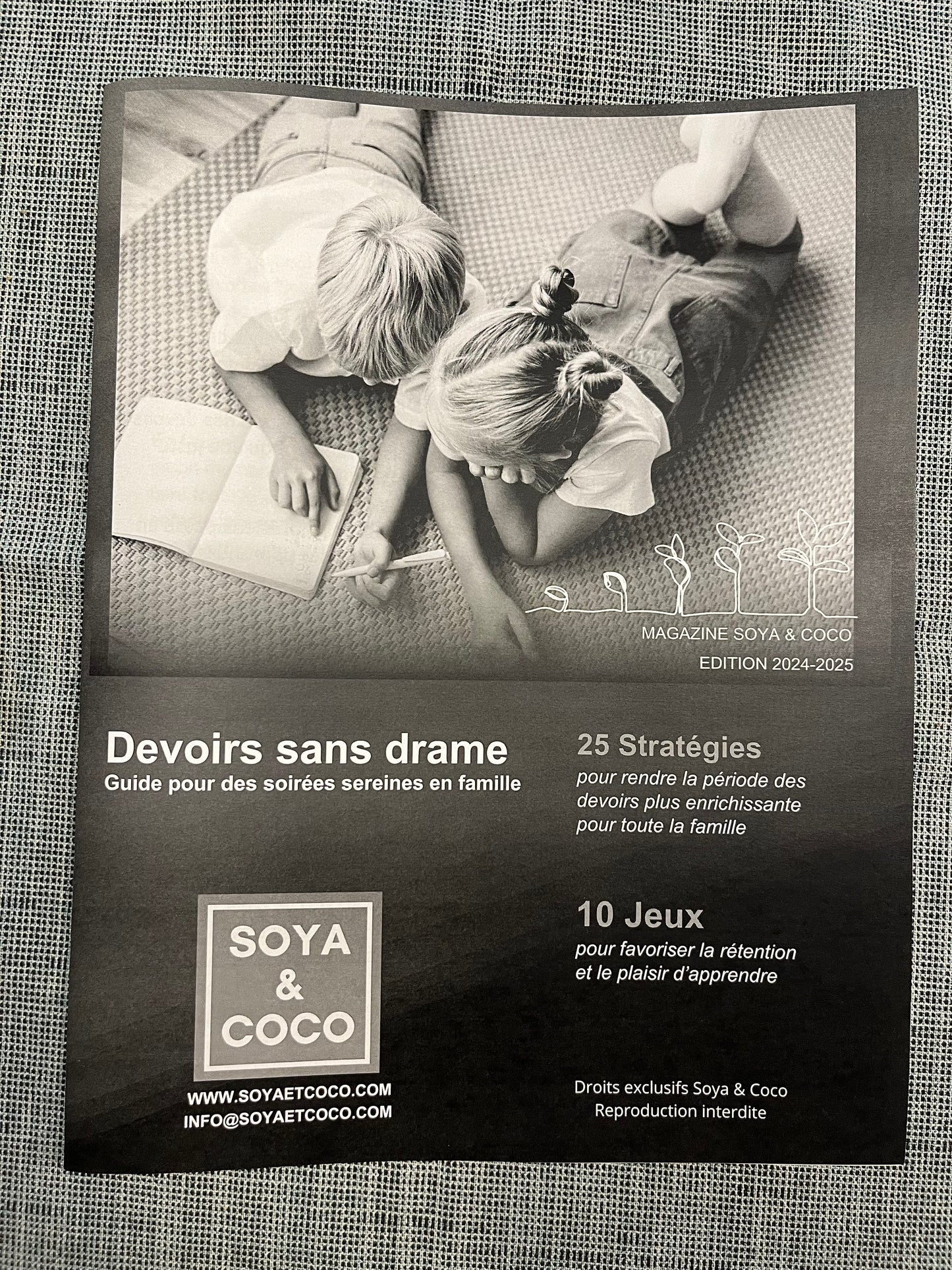 Coffret AU BOULOT - enfants d'âge primaire